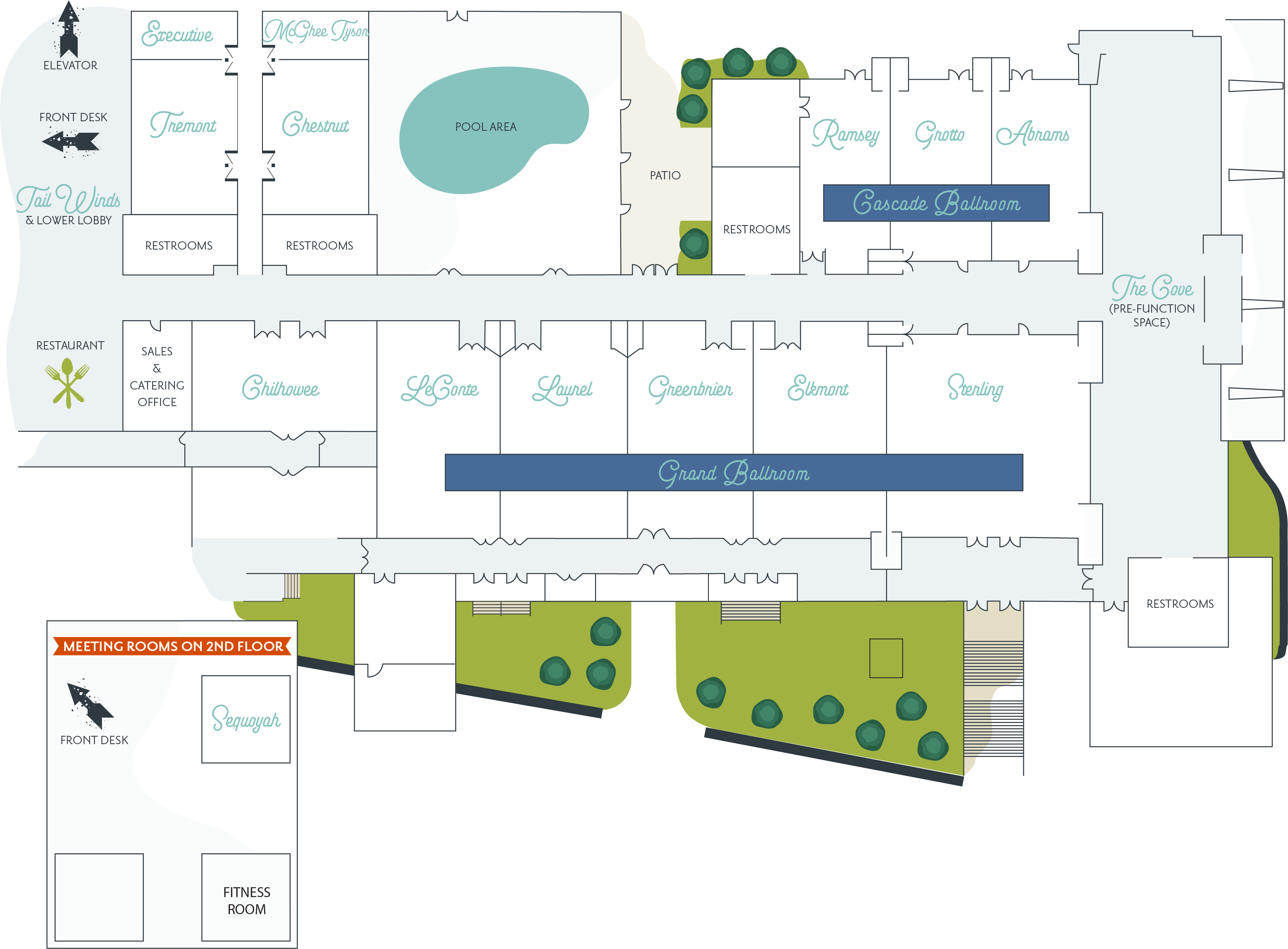 Conference Center Floorplan