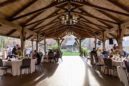 Dancing Bear landing seated for 60